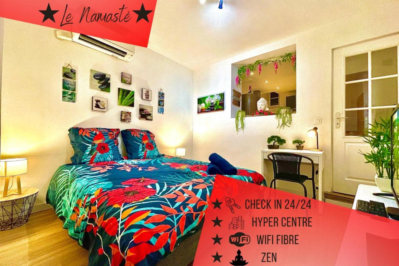 *Le Namaste*Fibre Wifi*Hyper Centre* Appartement Salon-de-Provence Buitenkant foto